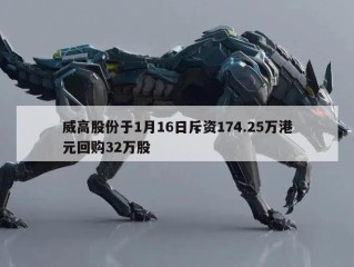 威高股份于1月16日斥资174.25万港元回购32万股